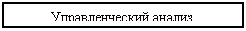 Подпись: Управленческий анализ